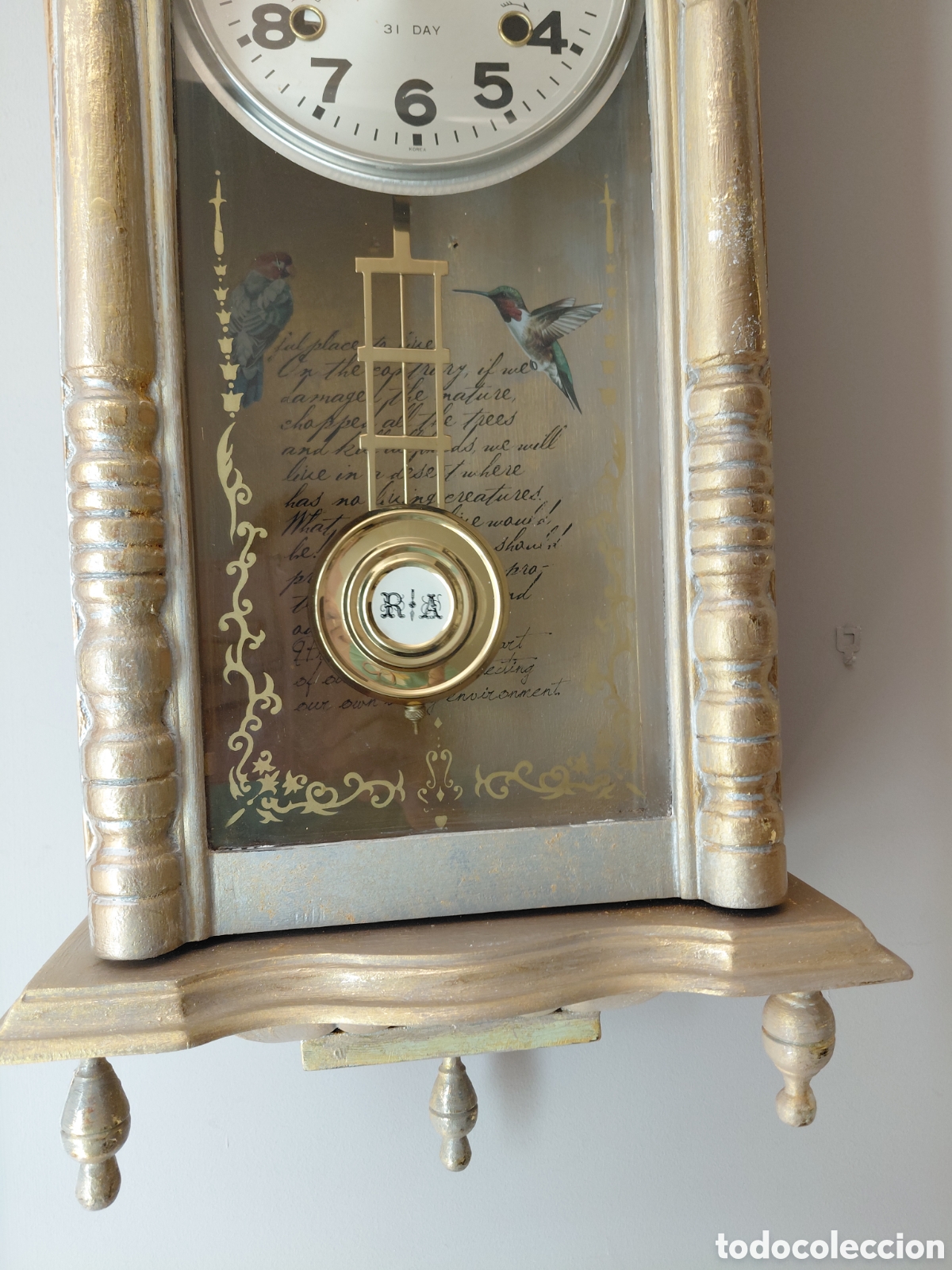 Vintage: Reloj p&eacute;ndulo reformado - Foto 4