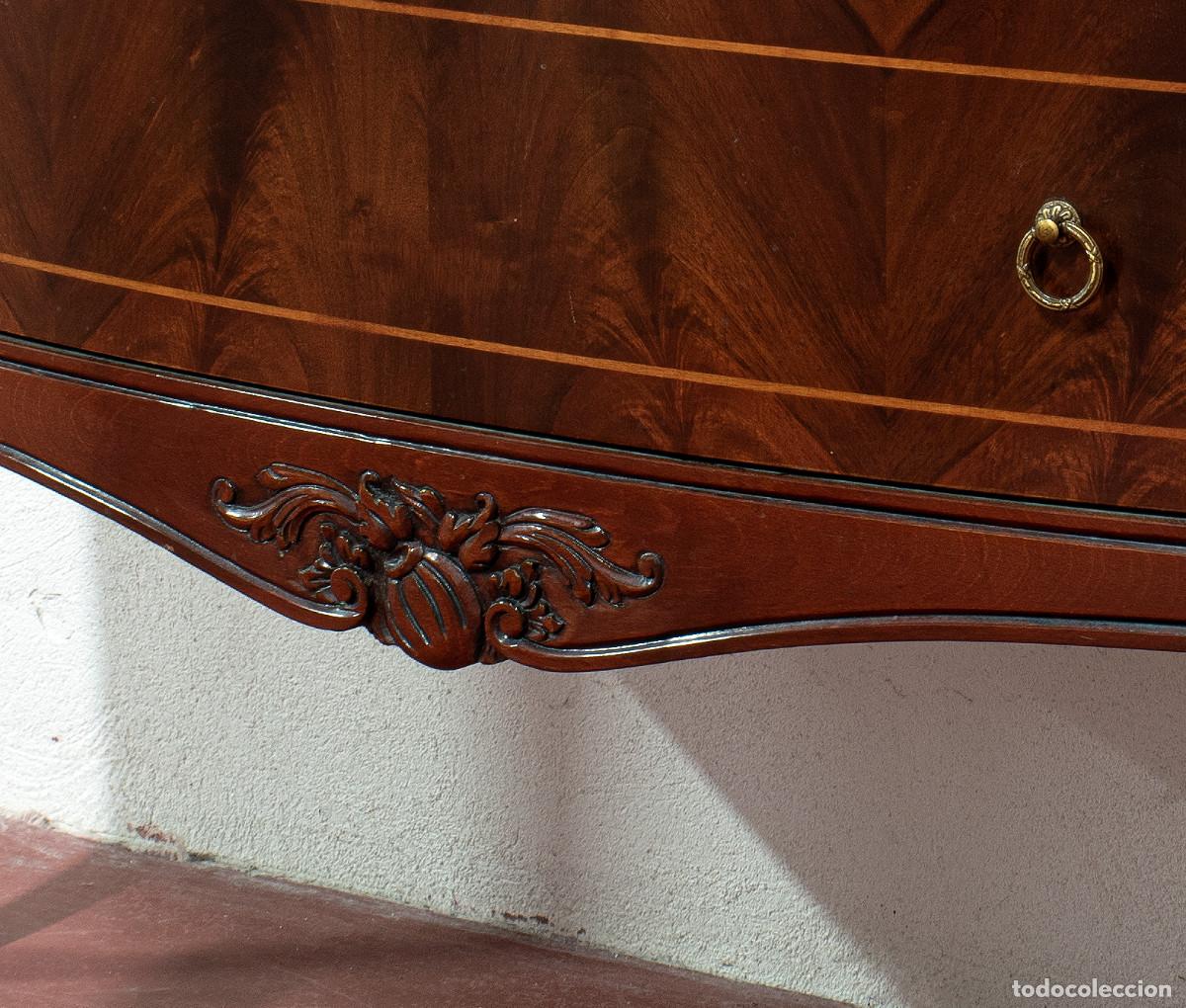 Vintage: Consola de tocador de haya - Foto 7