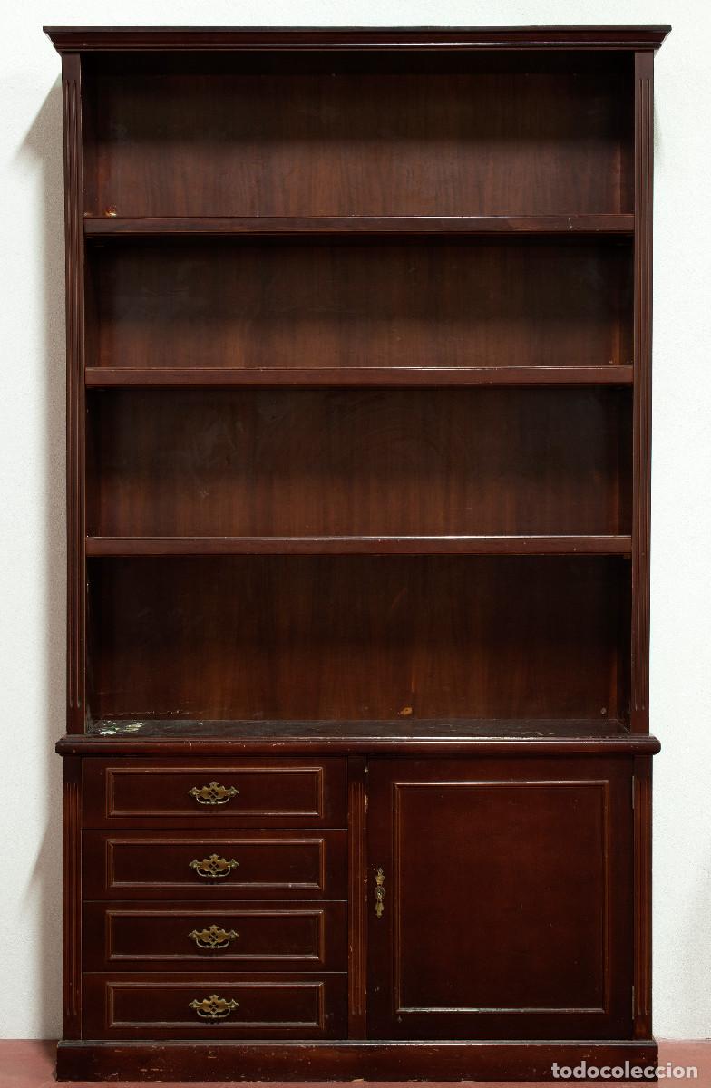 Vintage: Librer&iacute;a abierta de haya - Foto 1