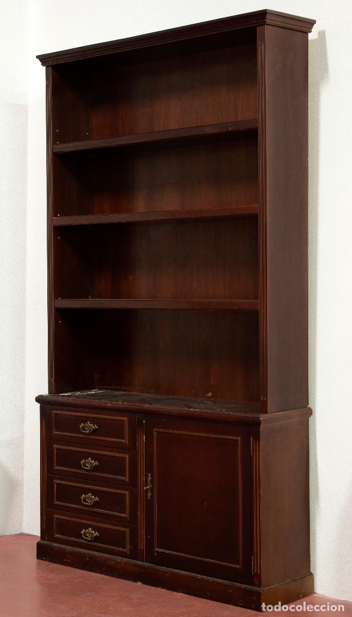 Vintage: Librer&iacute;a abierta de haya - Foto 2