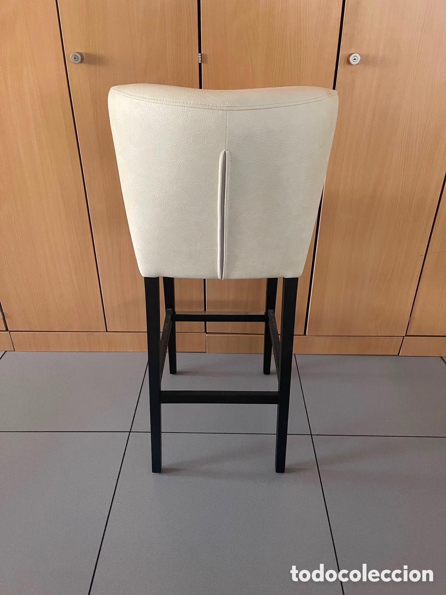 Vintage: Taburete Piel fabricante TM - Foto 2