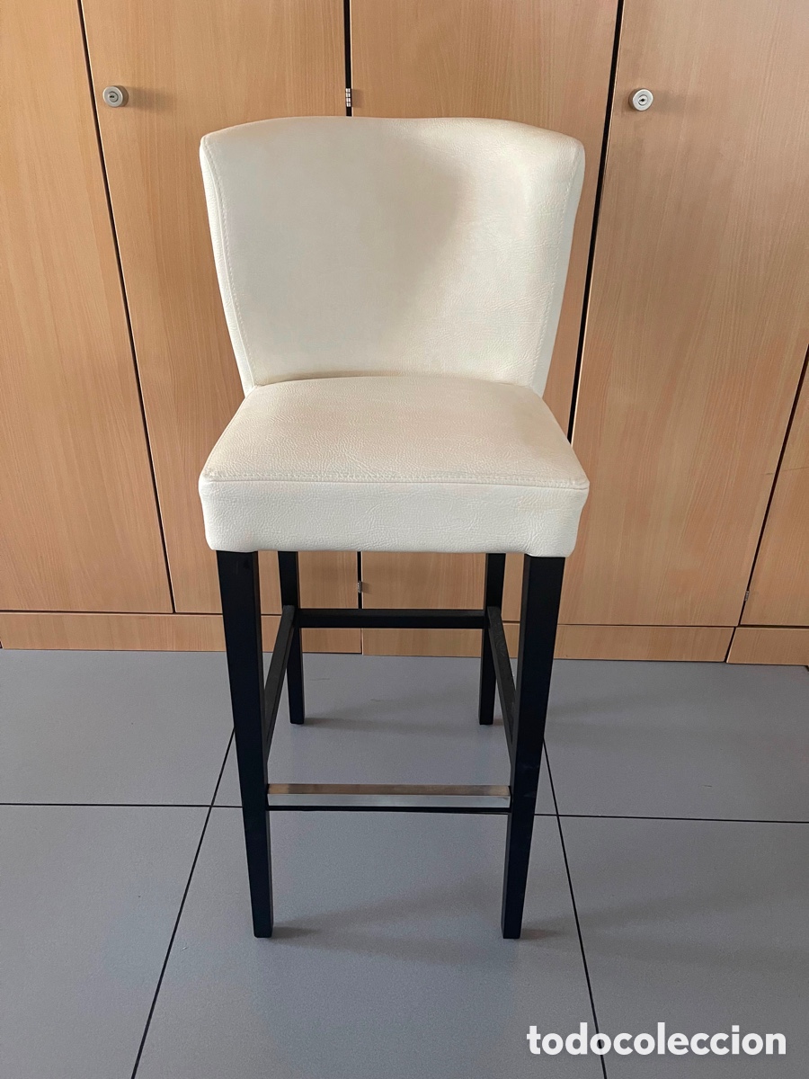 Vintage: Taburete Piel fabricante TM