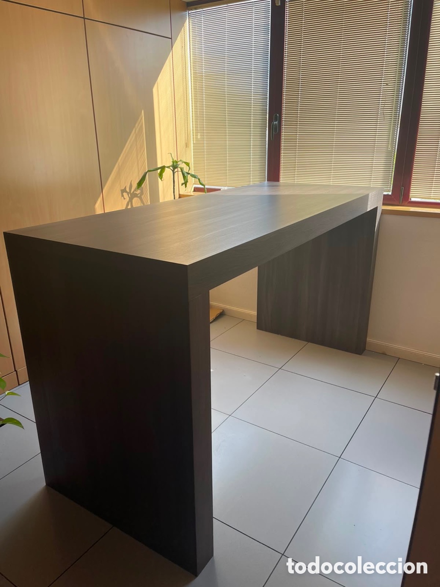 Vintage: Mesa rectangular alta madera