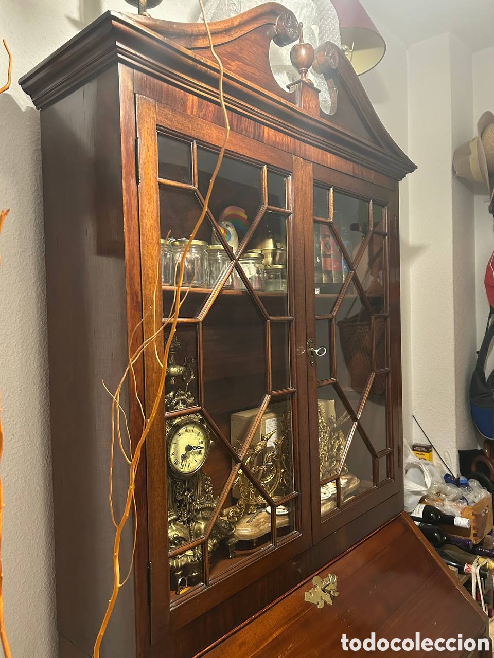 Vintage: Armario Vitrina Bureau buro - Foto 2