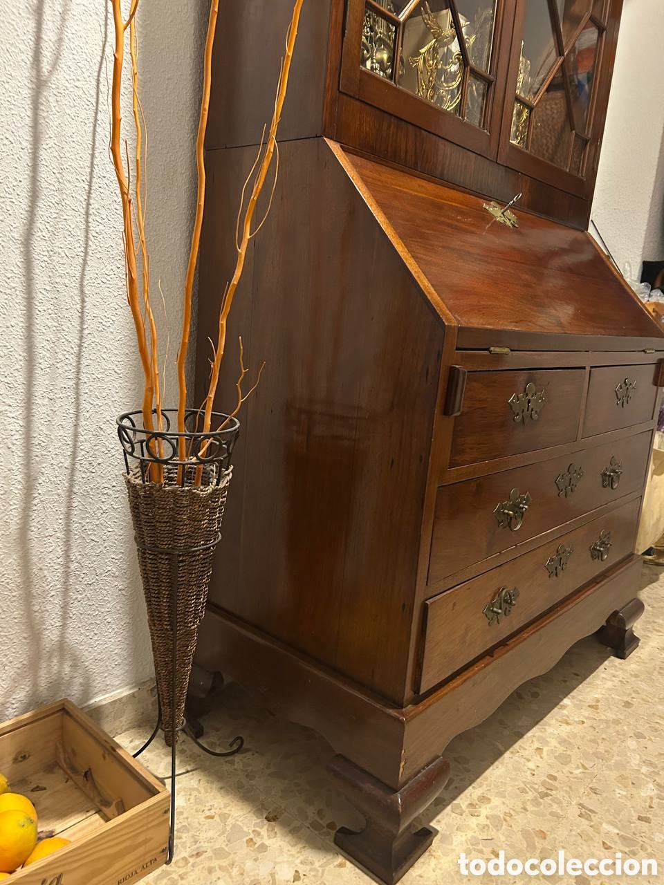 Vintage: Armario Vitrina Bureau buro - Foto 3