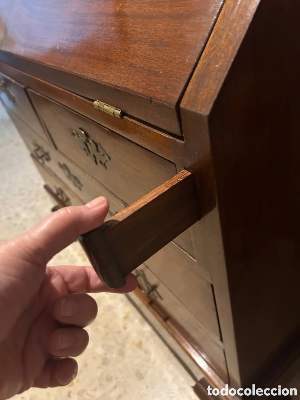 Vintage: Armario Vitrina Bureau buro - Foto 7