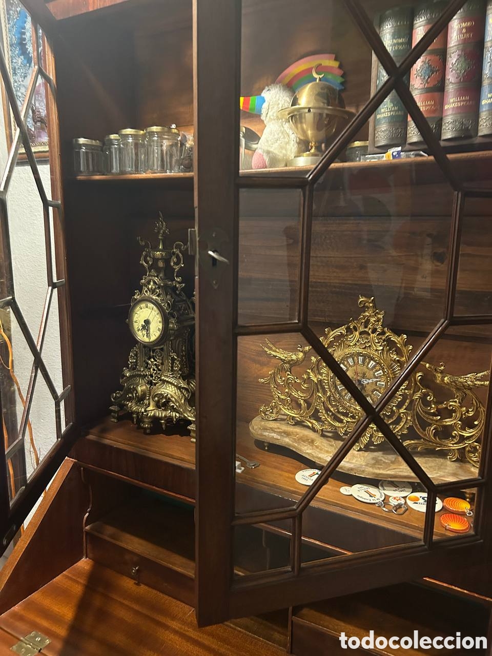 Vintage: Armario Vitrina Bureau buro - Foto 12