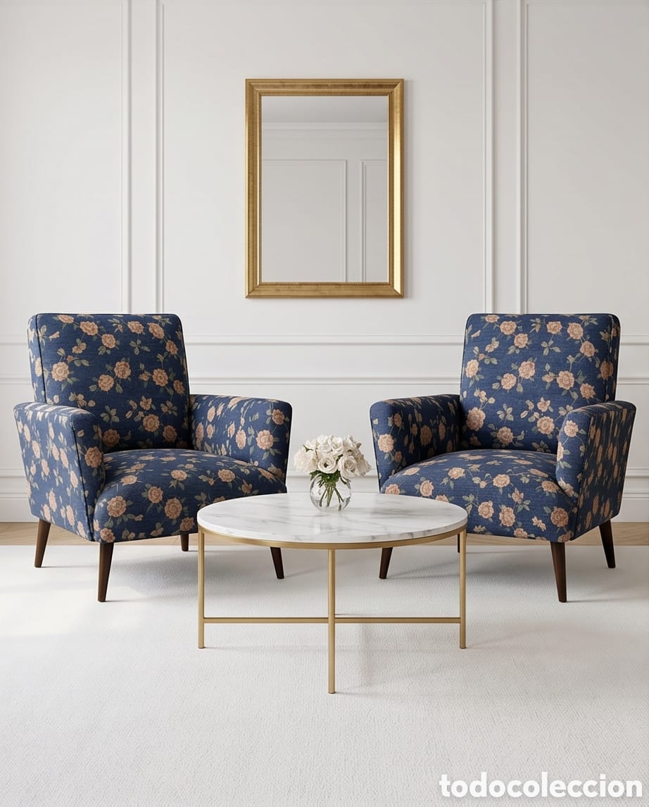 Vintage: Pareja sillones Mid Century