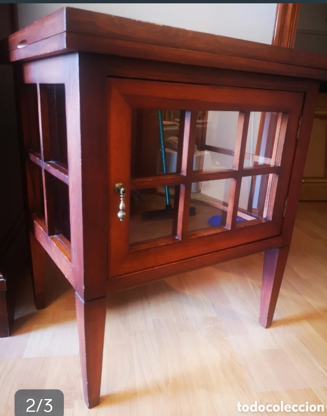 Vintage: Mueble expositor madera - Foto 2