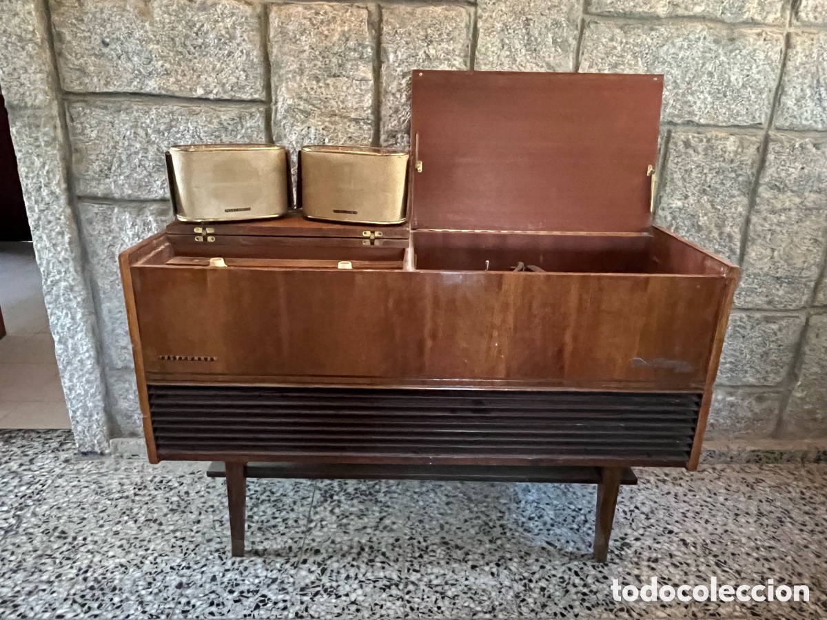 Vintage: Mueble tocadiscos Telefunken - Foto 2