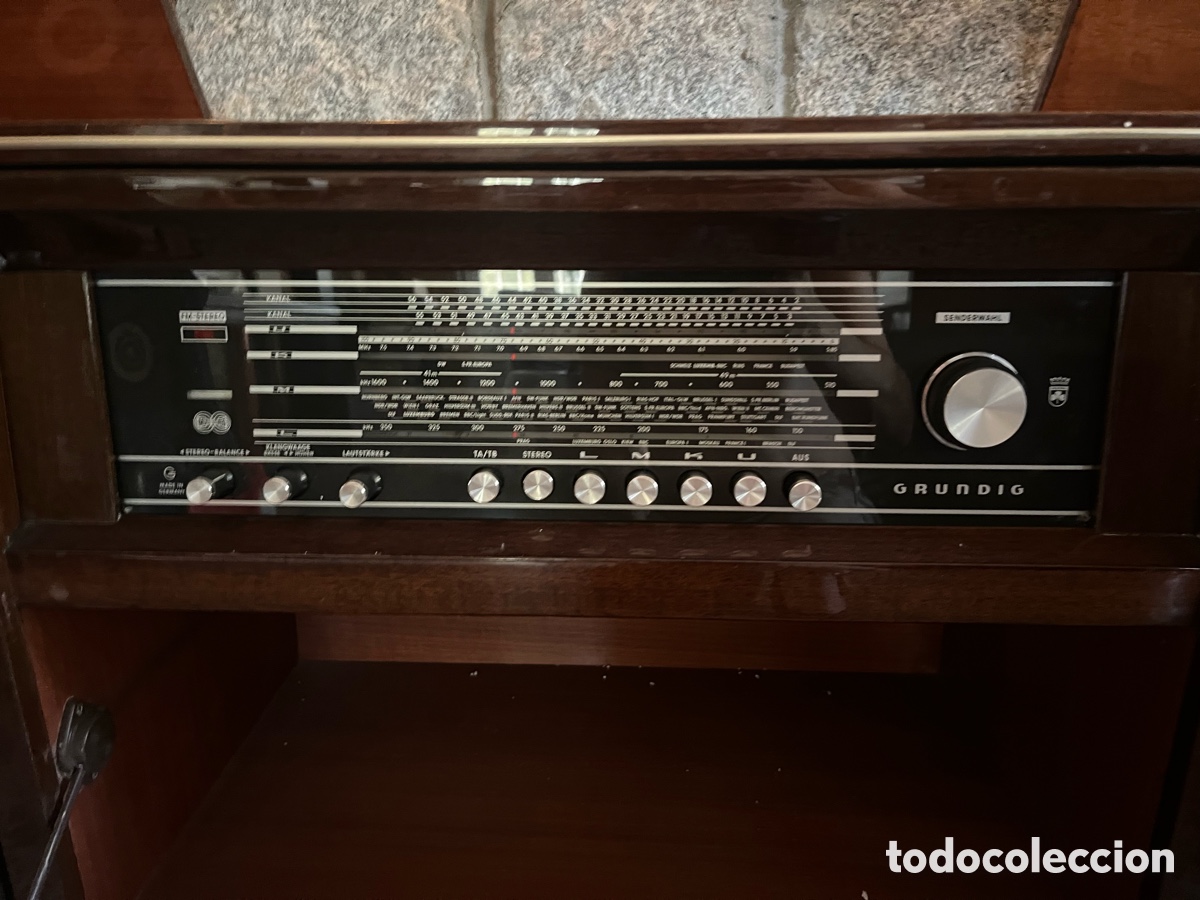 Vintage: Mueble tocadiscos Grundig &lsquo;60s - Foto 6