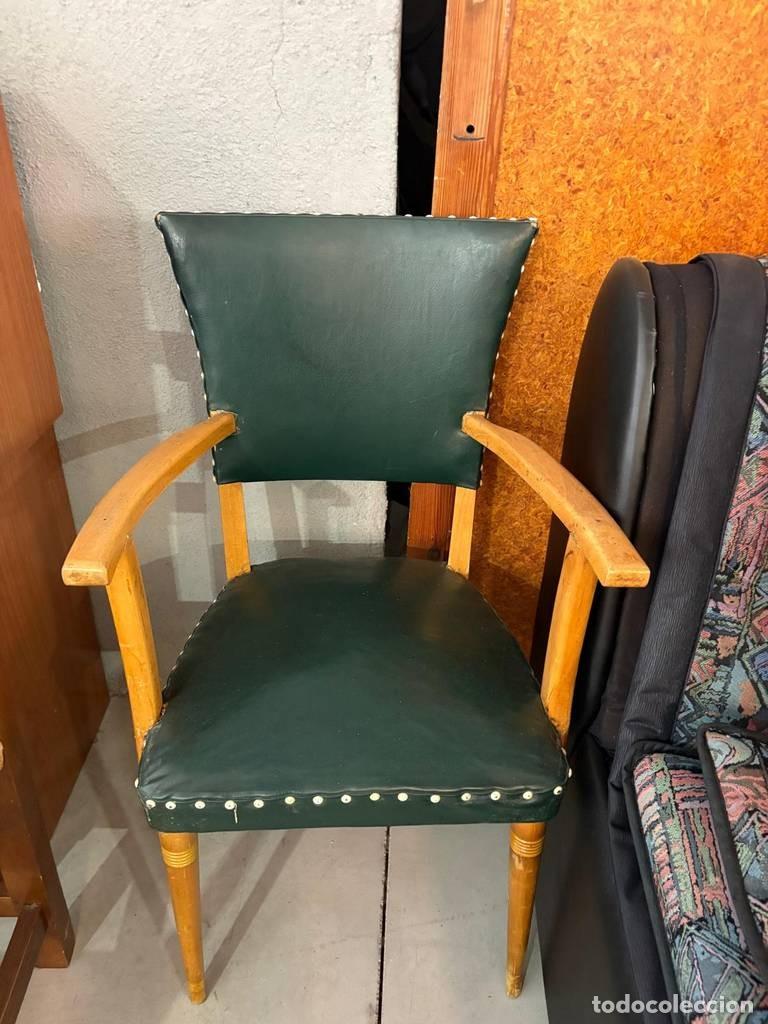 Vintage: SILLA COLOR VERDE... - Foto 3