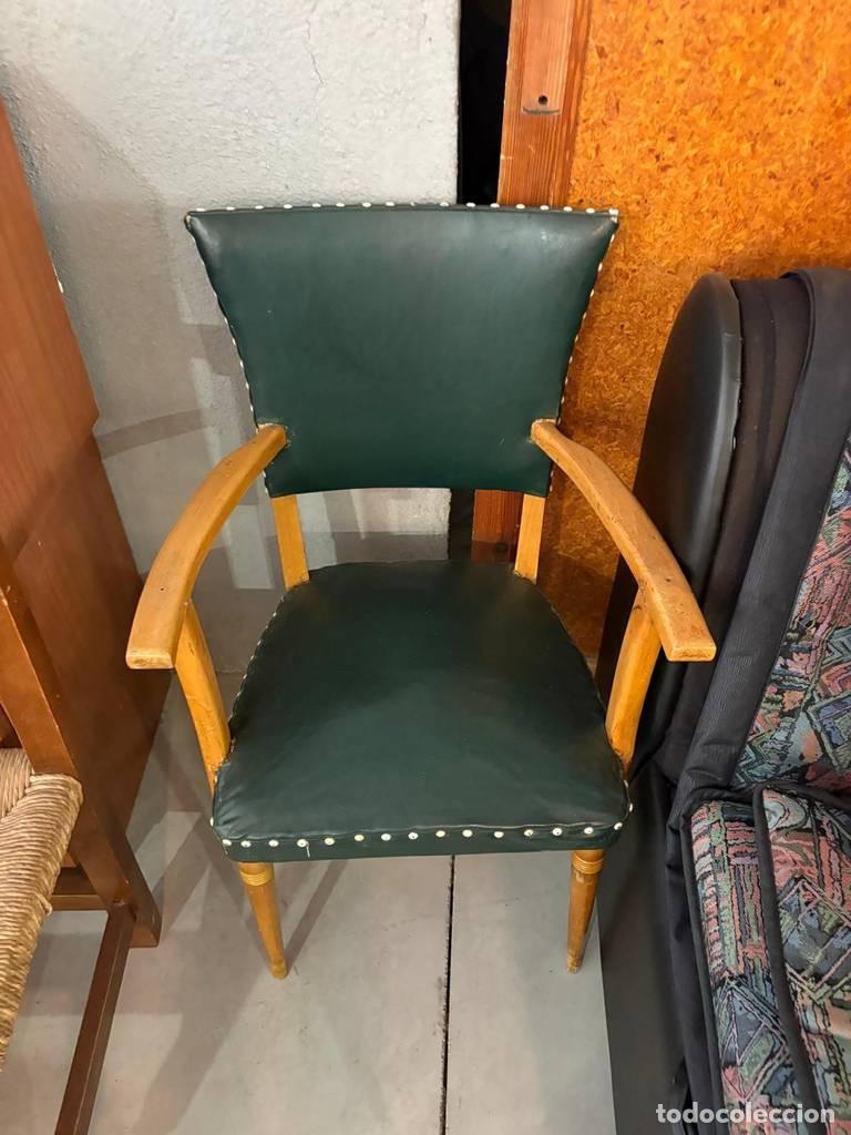 Vintage: SILLA COLOR VERDE... - Foto 4