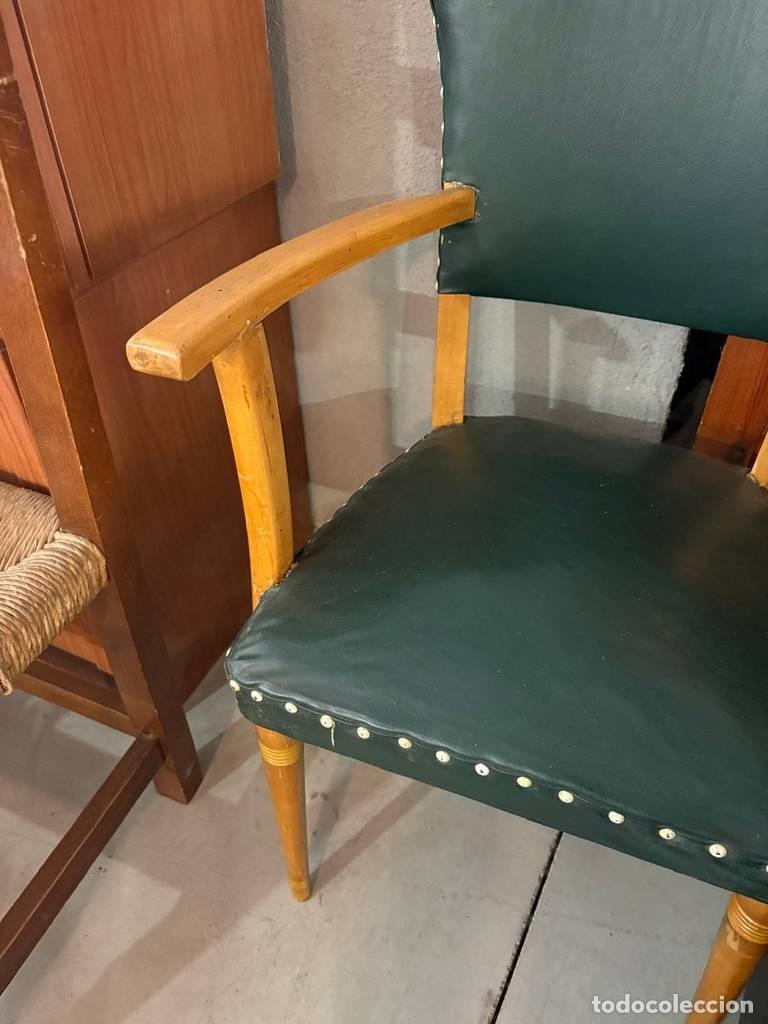 Vintage: SILLA COLOR VERDE... - Foto 6