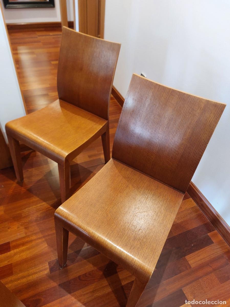 Vintage: Conjunto de 4 Sillas Vintage de Madera de Calidad &ndash; Estilo y Dise&ntilde;o
