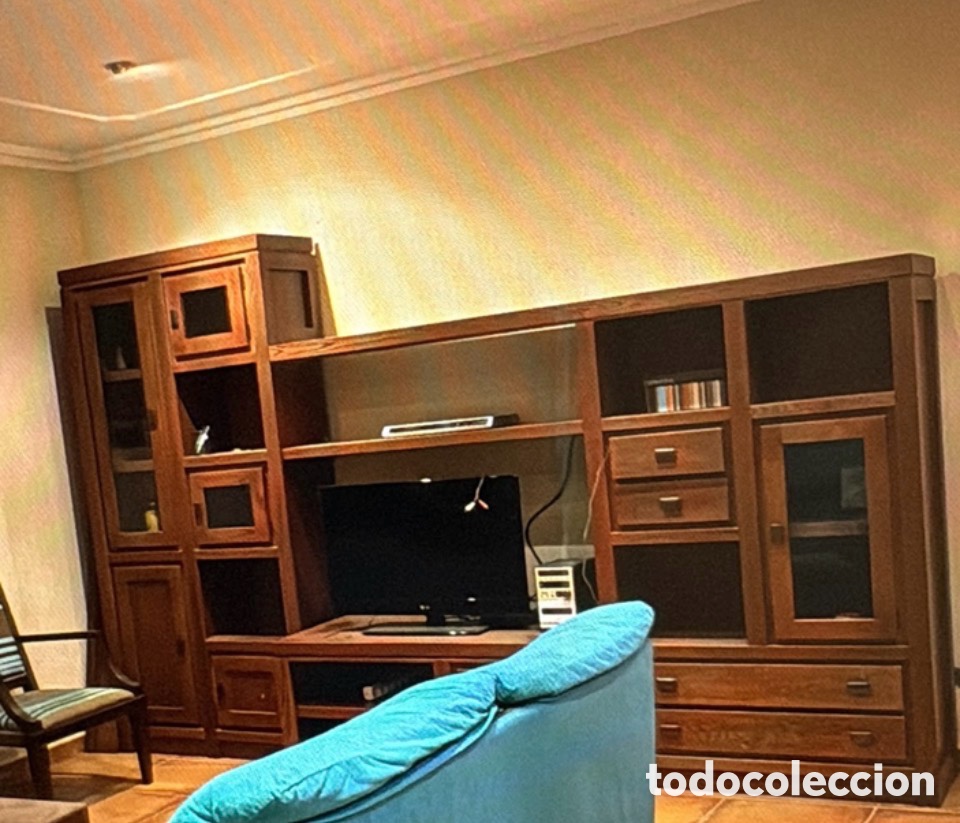 Vintage: Conjunto de sal&oacute;n castill confort de madera - Foto 4