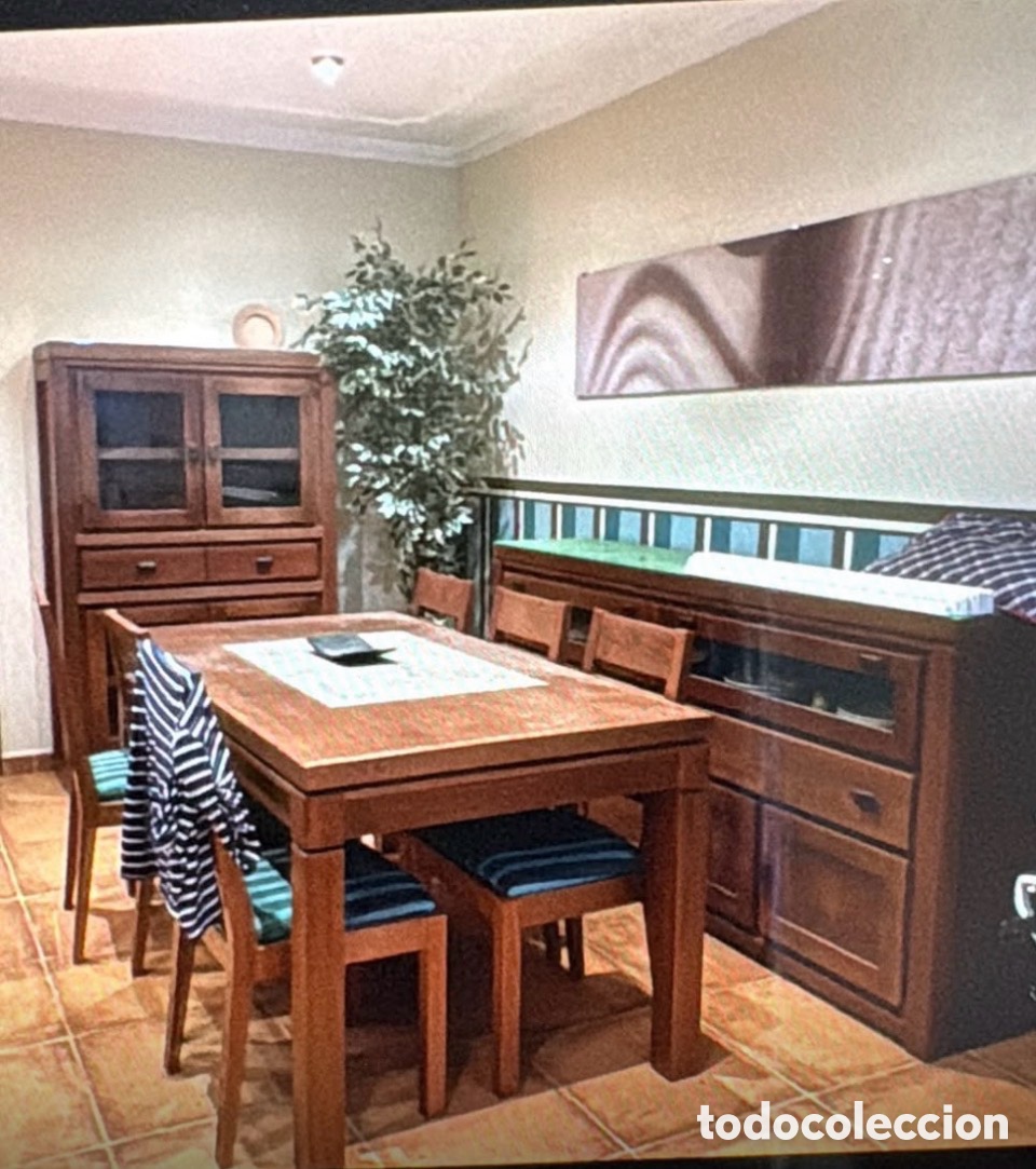 Vintage: Conjunto de sal&oacute;n castill confort de madera - Foto 5
