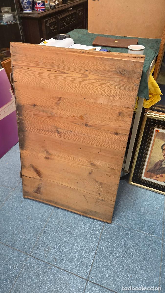 Vintage: estanteria de madera para colecciones - Foto 4