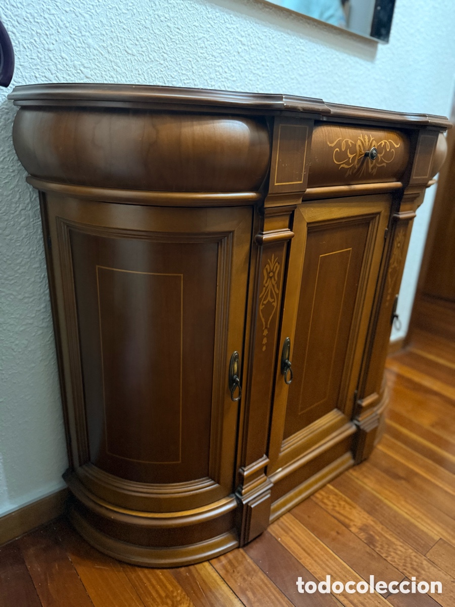 Vintage: Mueble recibidor cl&aacute;sico de madera - Foto 2
