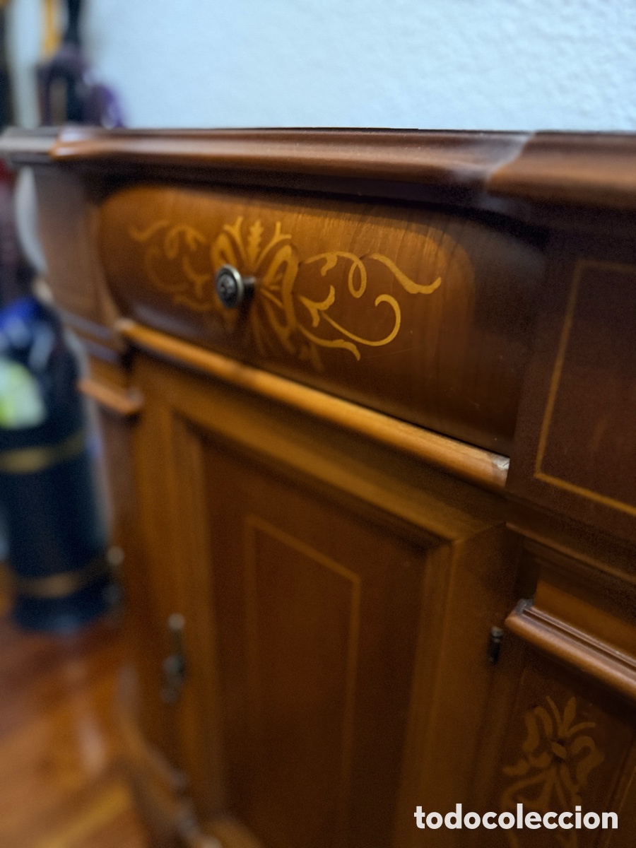 Vintage: Mueble recibidor cl&aacute;sico de madera - Foto 4