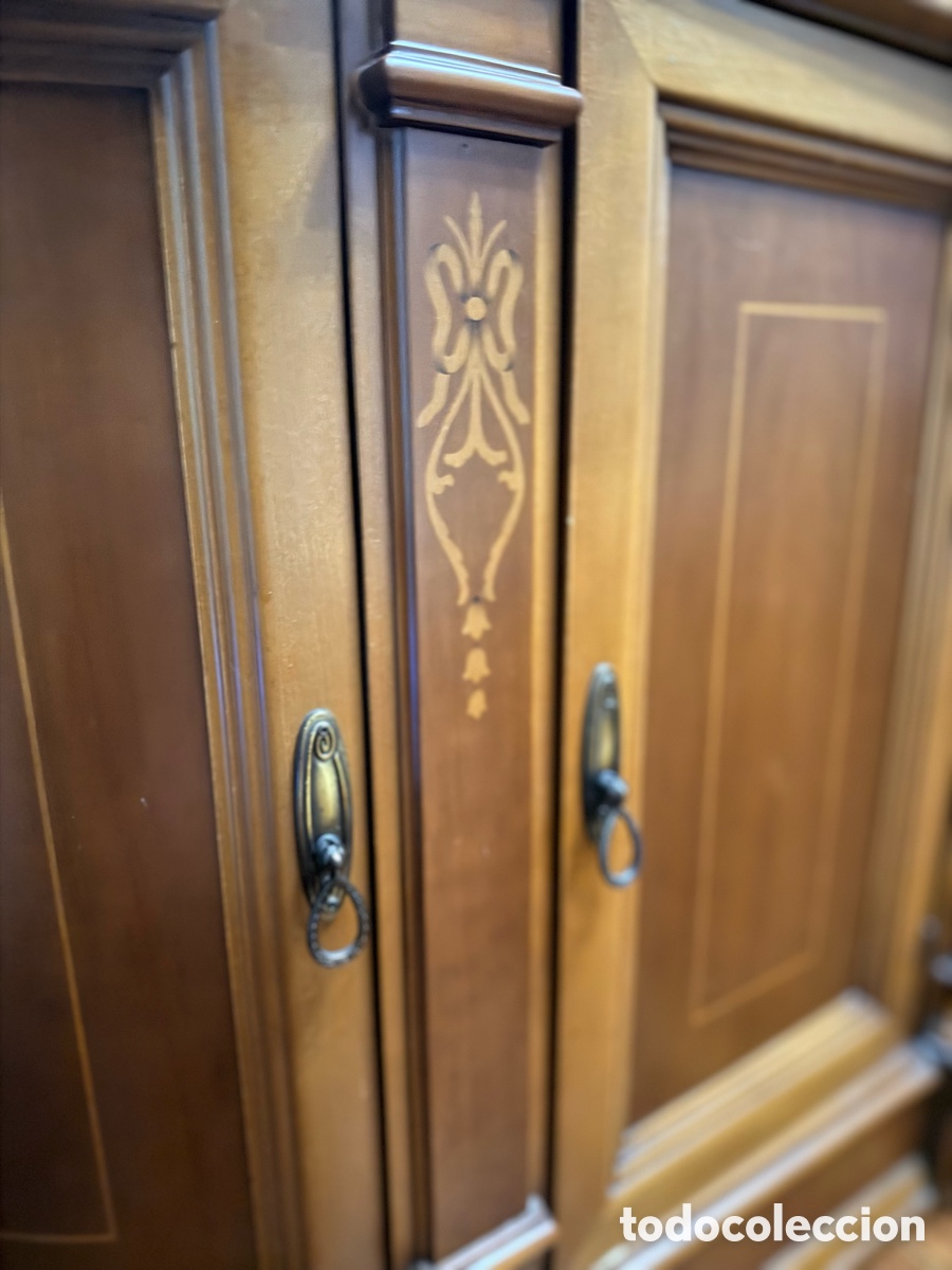 Vintage: Mueble recibidor cl&aacute;sico de madera - Foto 6