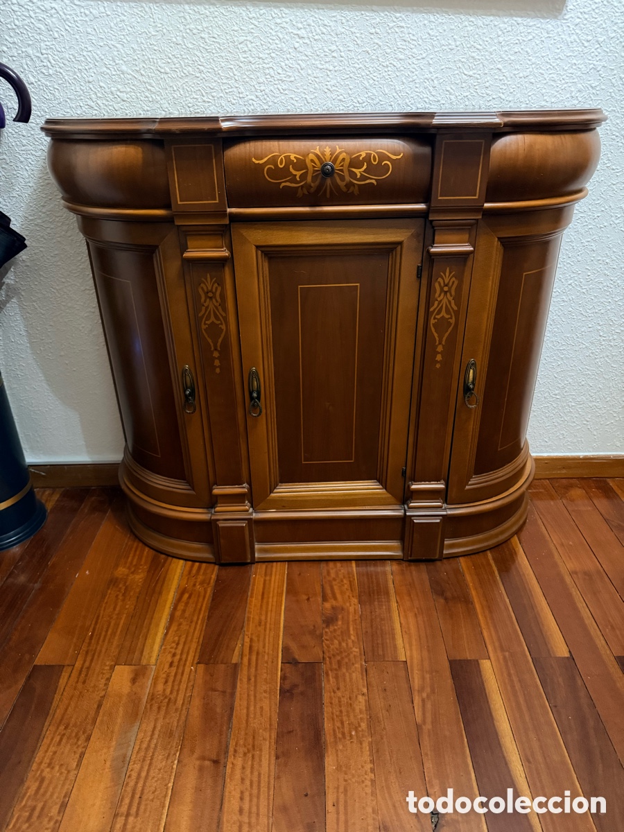 Vintage: Mueble recibidor cl&aacute;sico de madera - Foto 1