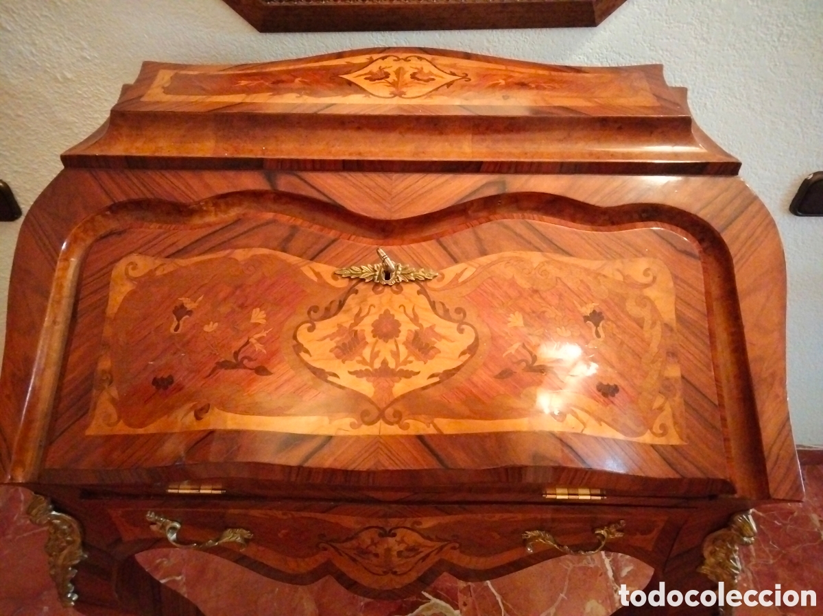 Vintage: Escritorio bur&oacute; estilo Luis XV. - Foto 2