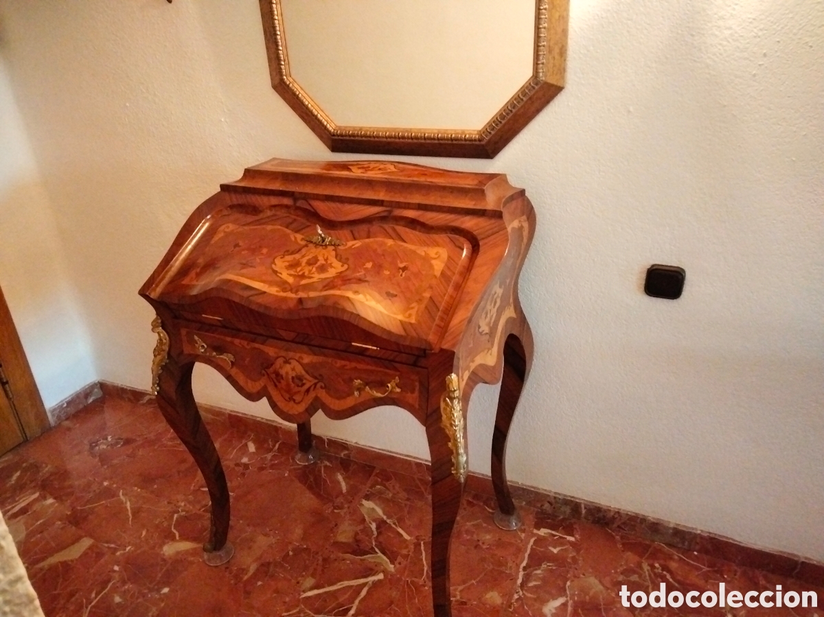 Vintage: Escritorio bur&oacute; estilo Luis XV.