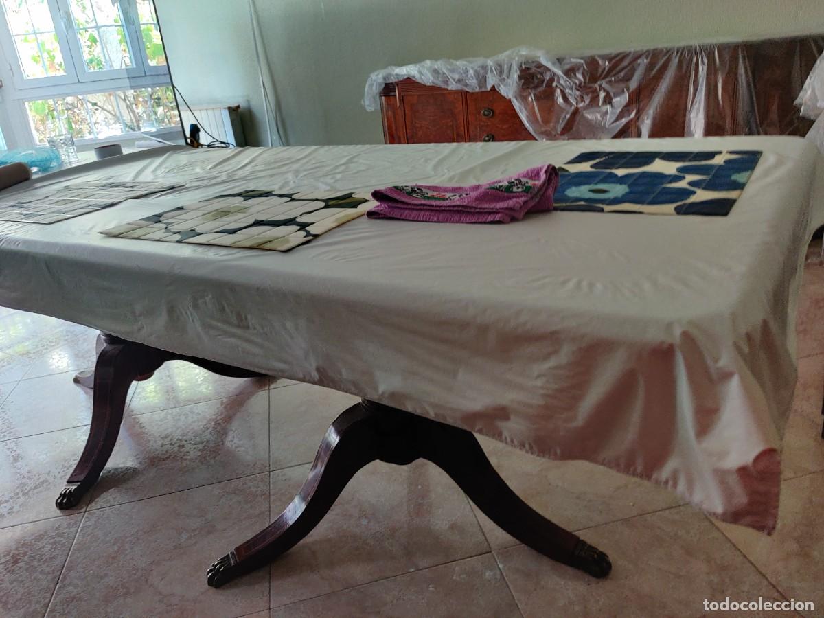 Vintage: Muebles de ra&iacute;z nogal macizos barnizados