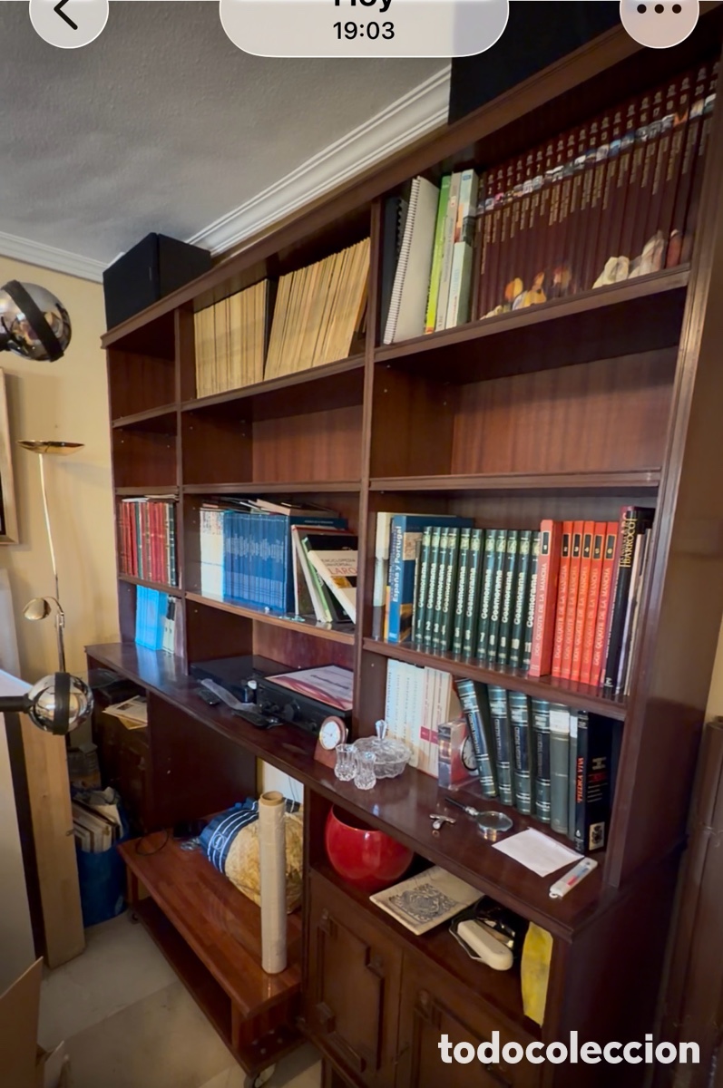 Vintage: Librer&iacute;a caoba maciza - Foto 2