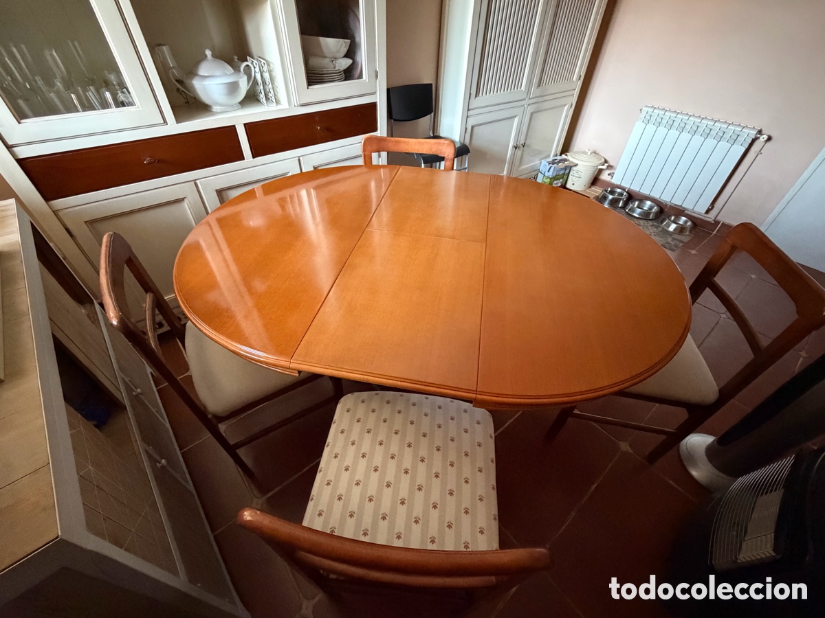 Vintage: Mesa comedor extensible + 4 sillas de regalo - Foto 2