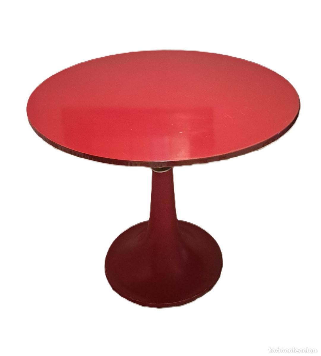 Vintage: Mesa Tulip A&ntilde;os 60 Hierros Vidal Pop SPACE AGE ----NO ENVIO RECOGIDA EN BCN---