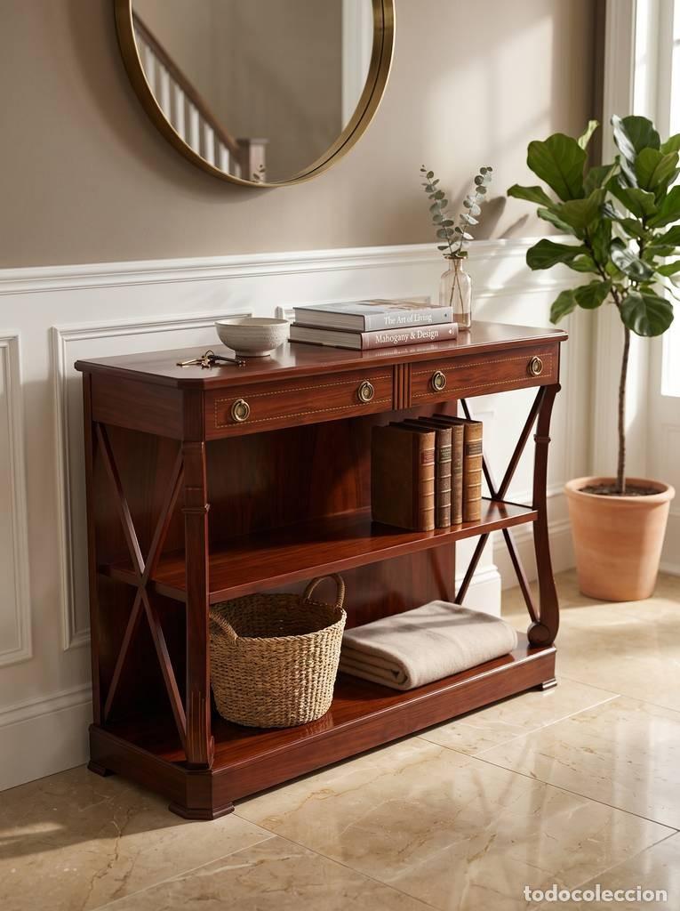 Vintage: MUEBLE RECIBIDOR CL&Aacute;SICO