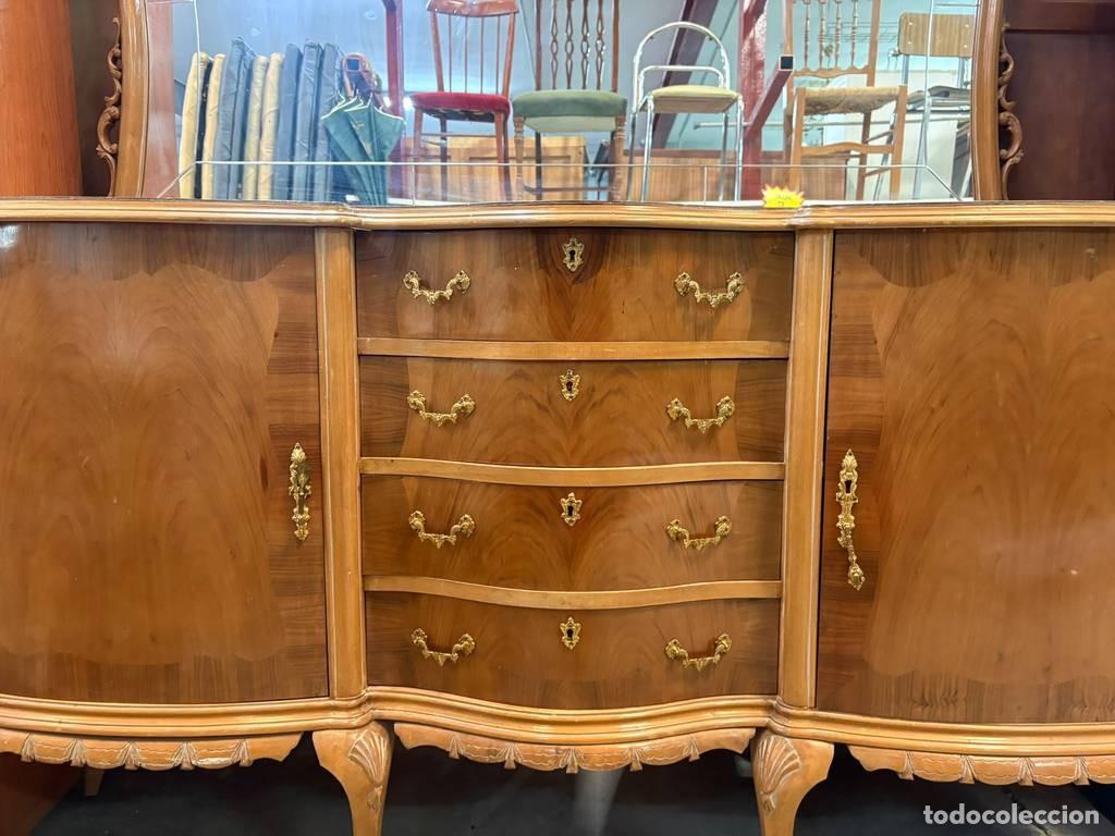 Vintage: MUEBLE CL&Aacute;SICO CON ESPEJO - Foto 3
