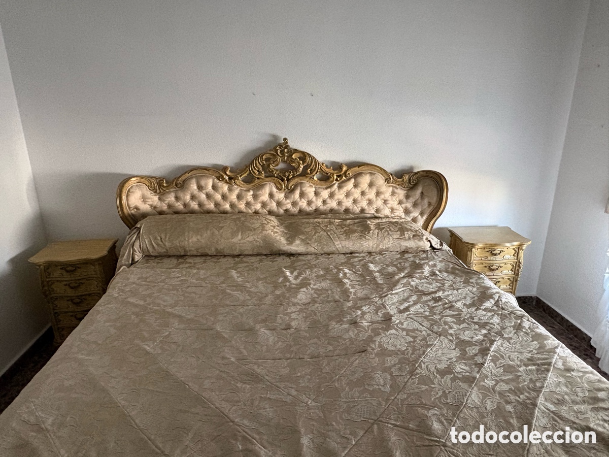 Vintage: Dormitorio completo estilo Luis XV franc&eacute;s