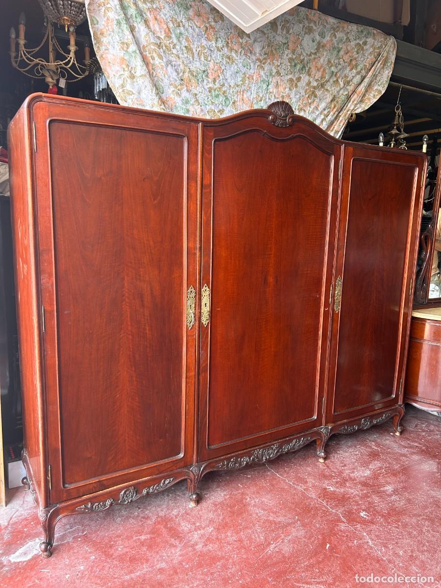 Vintage: Gran armario 3 puertas antiguo