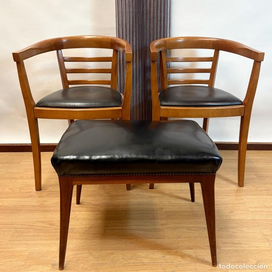 Vintage: Pareja de Sillones Semicirculares