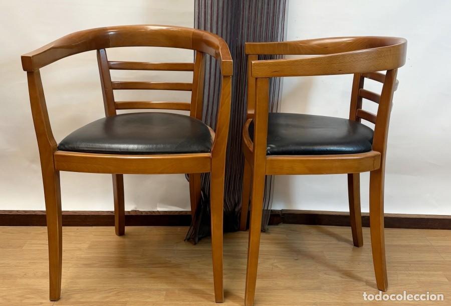 Vintage: Pareja de Sillones Semicirculares - Foto 4