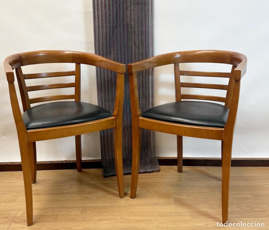 Vintage: Pareja de Sillones Semicirculares - Foto 6