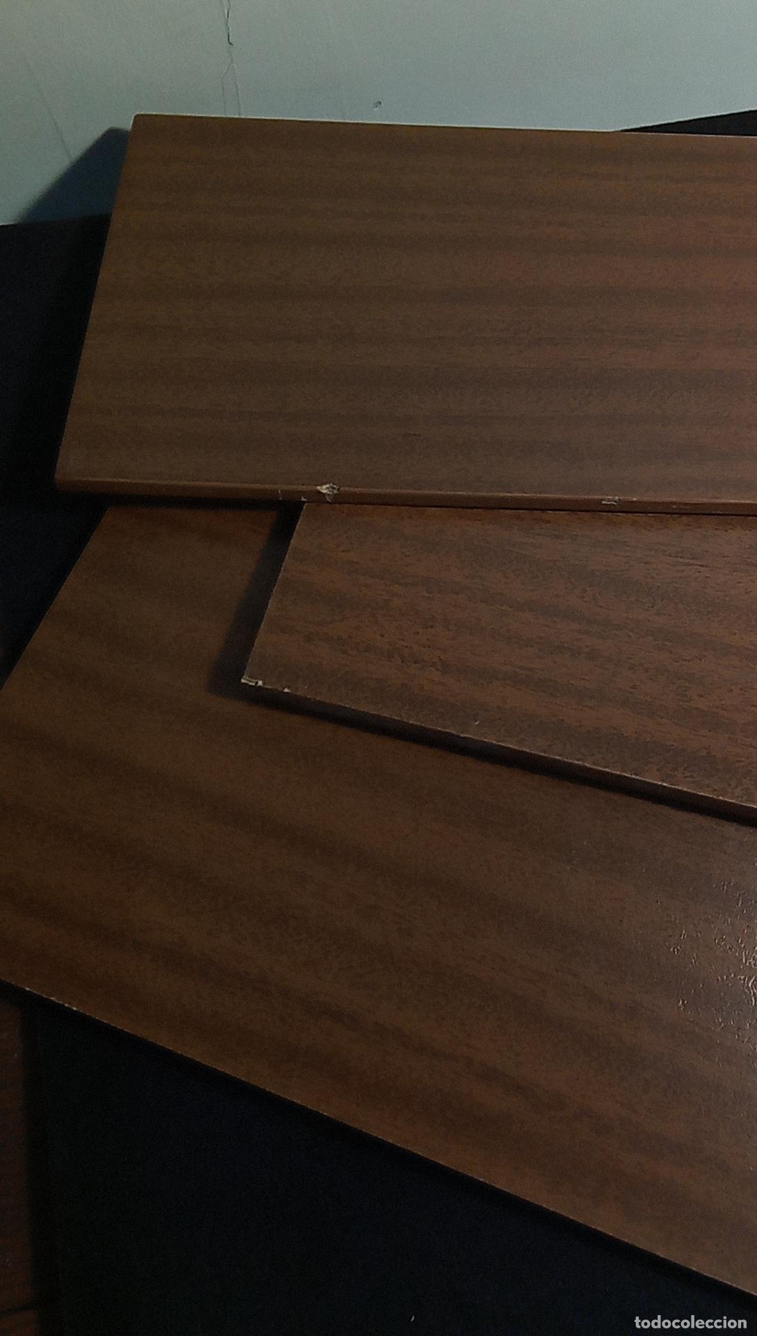 Vintage: LOTE DE TRES BALDAS DE MADERA MULTIMUEBLE MULTISTRUX - Foto 6