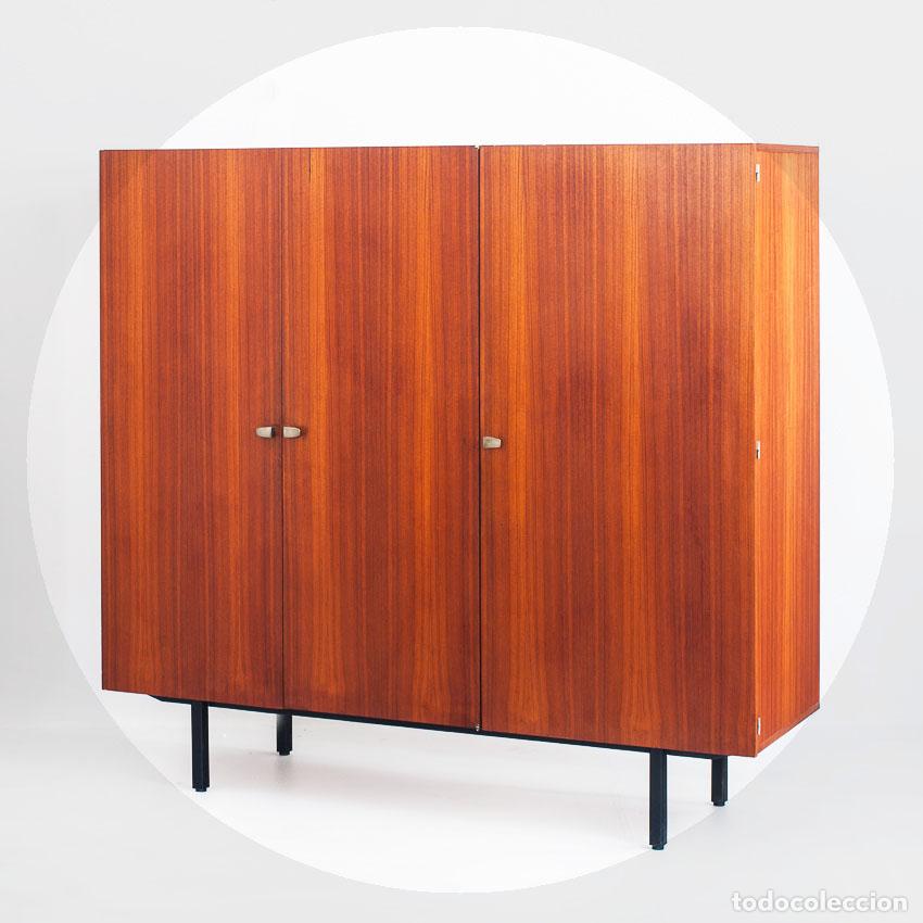 Vintage: Armario Modernista / Mid Century dise&ntilde;o de G&eacute;rard Guermonprez para Magnani. Francia, a&ntilde;os 50