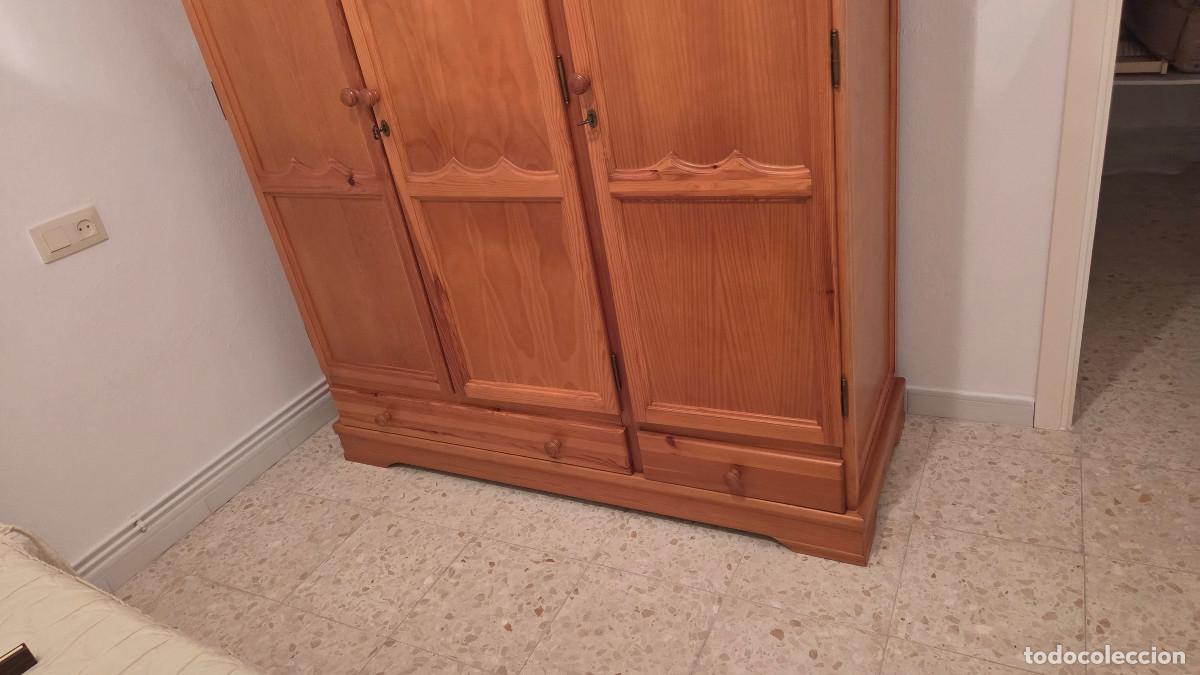 Vintage: armario de madera de 3 puertas - Foto 2