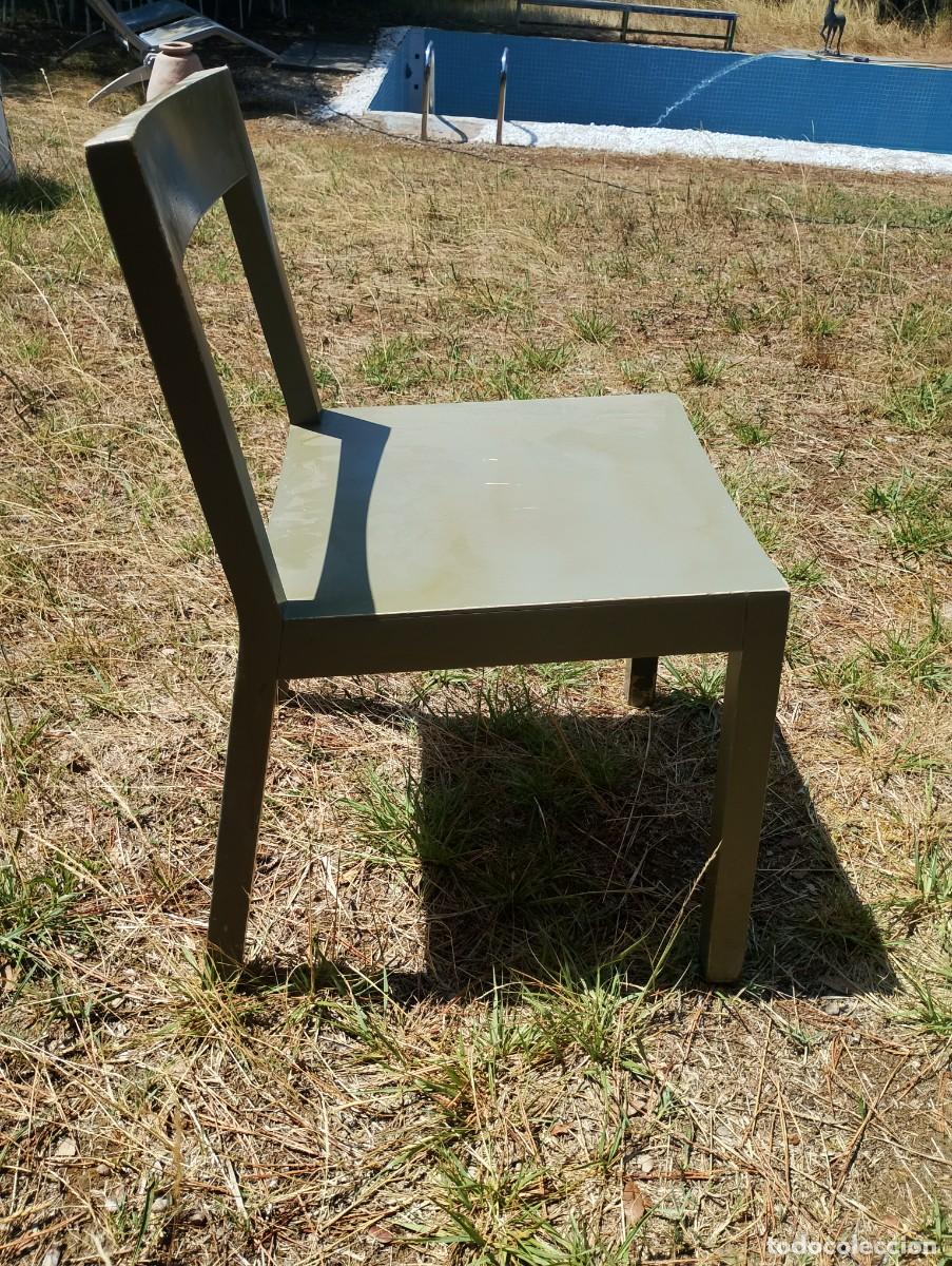 Vintage: Cuatro sillas de dise&ntilde;o -tipo Stihl Miro o la MAY CHAIR de Hannes & Fritz por apenas ciento veinte