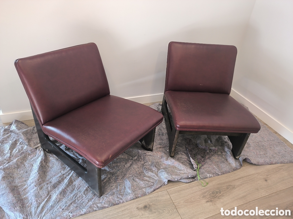 Vintage: 2 sillones AG Barcelona a&ntilde;os 60-70