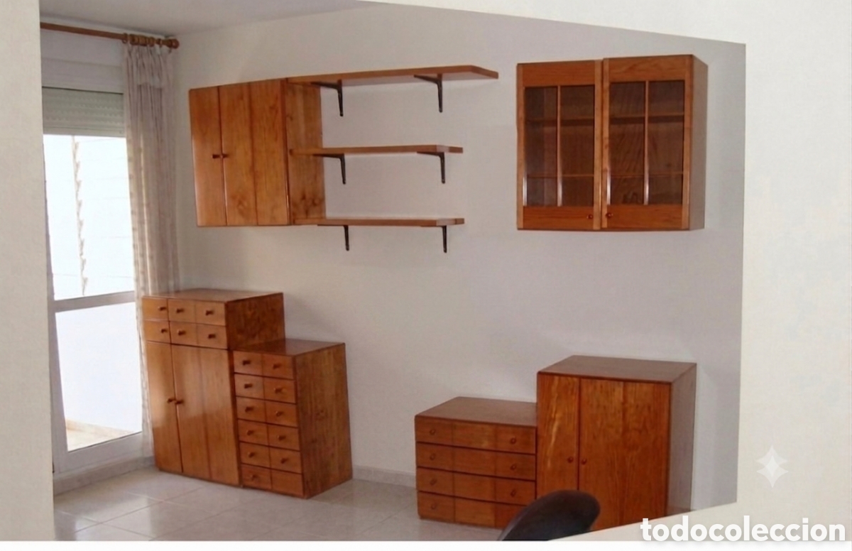 Vintage: Muebles sal&oacute;n vintage a&ntilde;os 80 (Dos m&oacute;dulos 58&euro;)