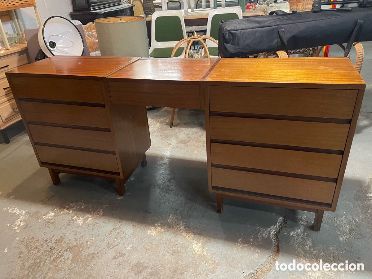 Vintage: Aparador tocador con espejo