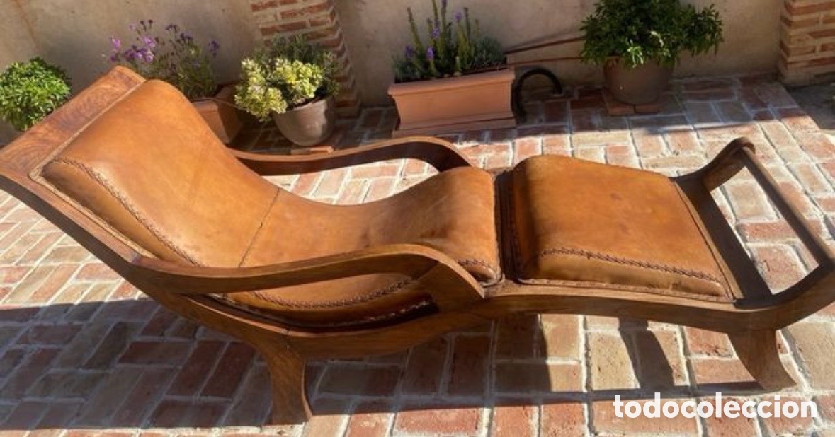 Vintage: Chaise longue victoriana, d&eacute;cada de 1890