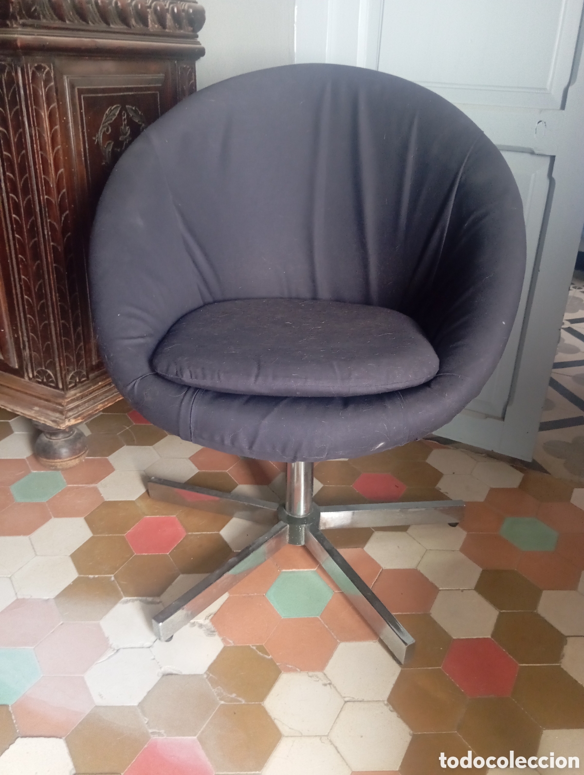 Vintage: Pareja de sillones giratorios - Foto 2