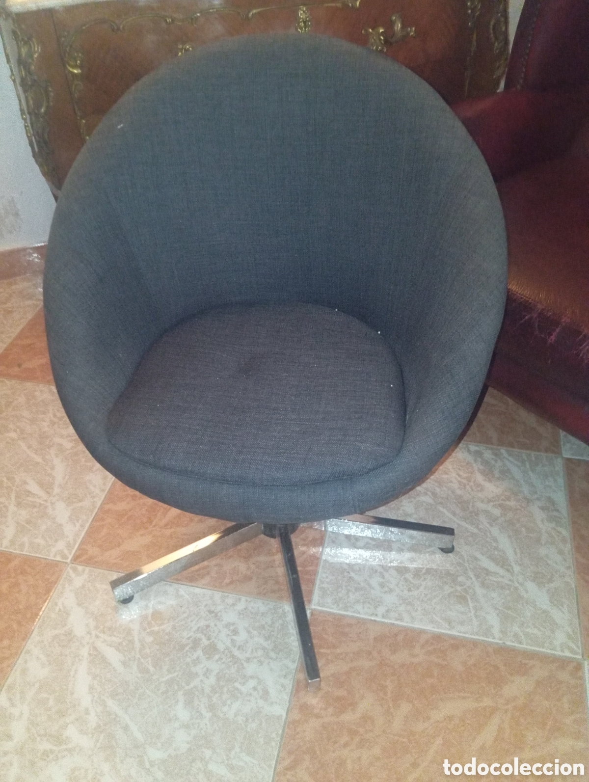 Vintage: Pareja de sillones giratorios