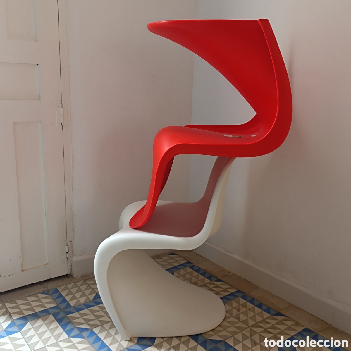 Vintage: Silla panton, Vitra. ORIGINAL - Foto 3